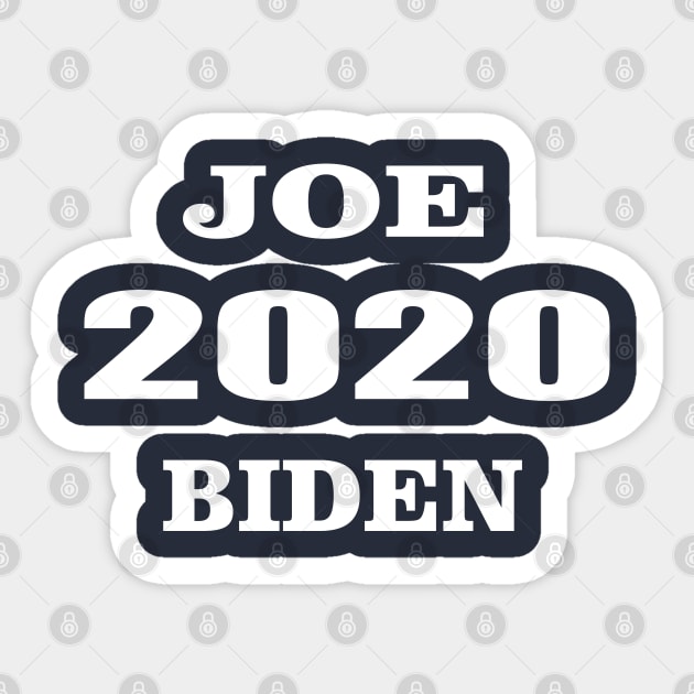 Joe Biden for Presidency 2020 Sticker by Vitalware